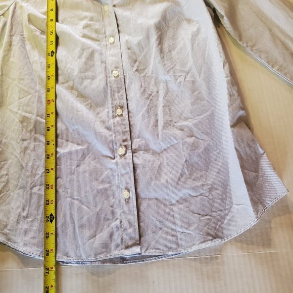 J CREW Thin Pinstripe Dress Shirt NEW with Tag - Picture 4 of 5